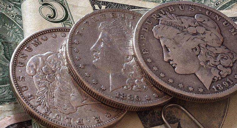 Làm thế nào để bạn lập biểu đồ giá trị của một đồng đô la bạc?