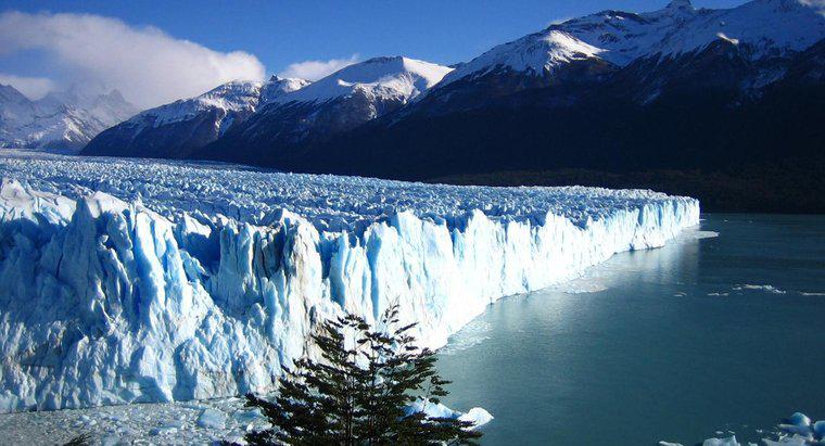 Làm thế nào để sông băng thay đổi cảnh quan?