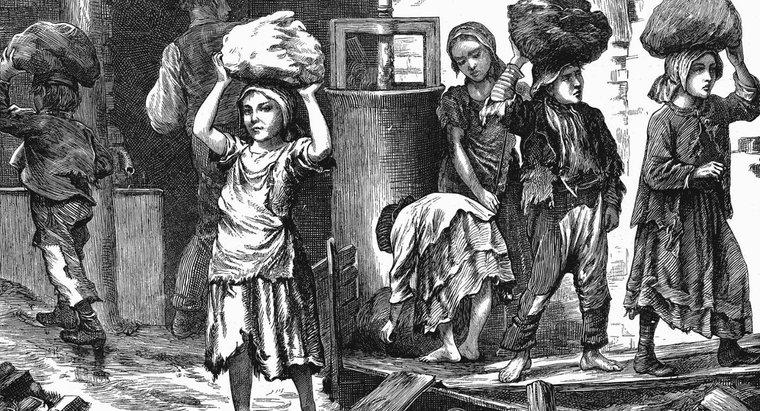 Lao động trẻ em vào cuối những năm 1800 và đầu những năm 1900 là gì?