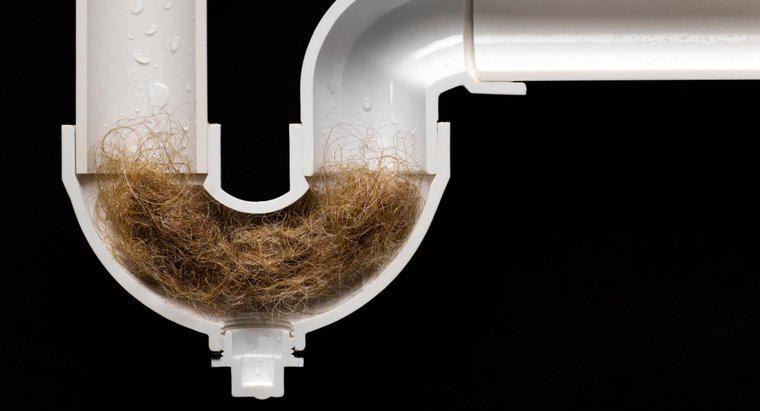 Điều gì làm tan biến tóc trong cống?