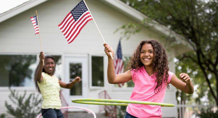Một số thông tin cho trẻ em về lá cờ Mỹ là gì?