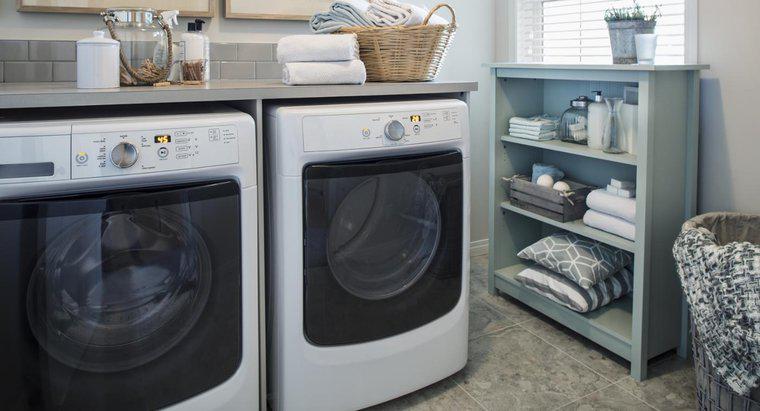 Kích thước tiêu chuẩn cho máy giặt và máy sấy là gì?