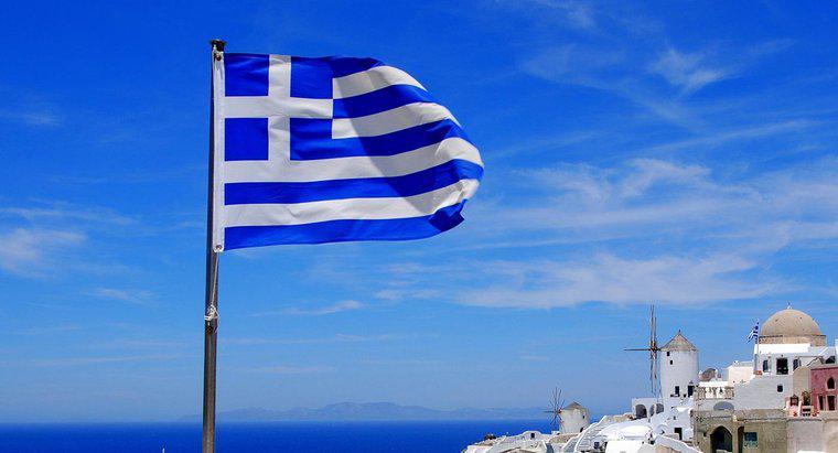 Màu sắc trên lá cờ Hy Lạp có nghĩa là gì?