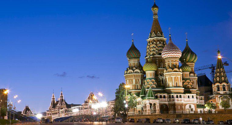 Thủ đô của Nga là gì?