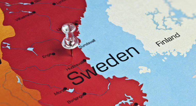 Những quốc gia nào có biên giới với Thụy Điển?