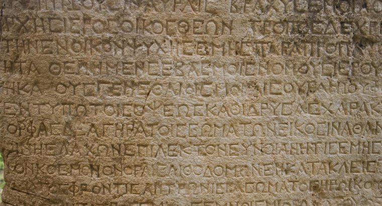 Người Hy Lạp cổ đại đã nói ngôn ngữ gì?