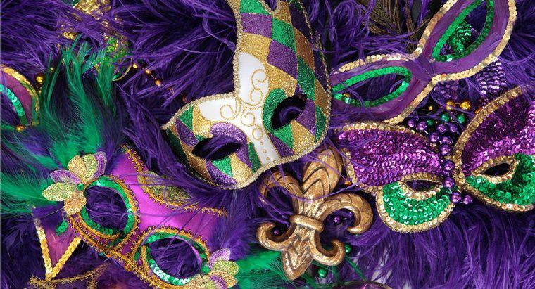 Màu sắc của Mardi Gras tượng trưng cho điều gì?