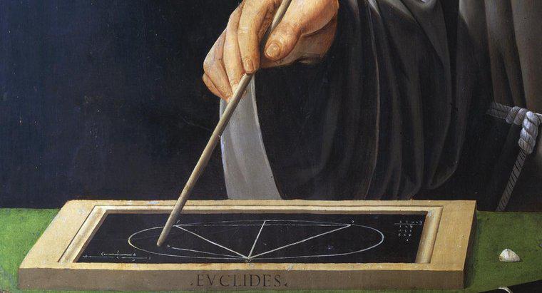 Ba đóng góp cho Toán học của Euclid là gì?