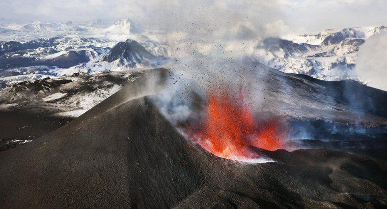 Theo cách nào thì núi lửa là lực cấu tạo?