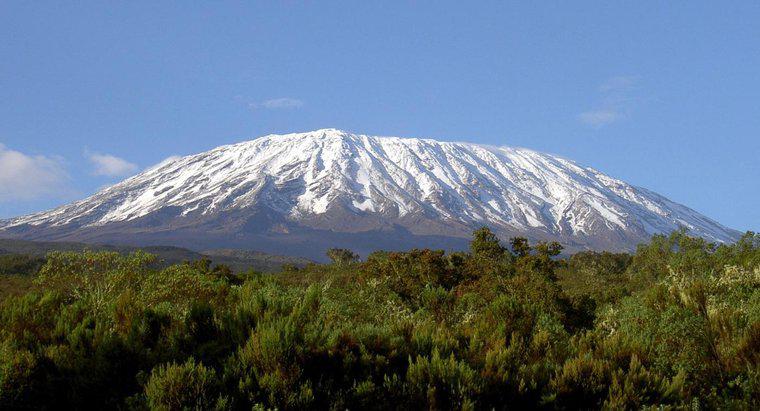 Ngọn núi cao nhất ở châu Phi là gì?