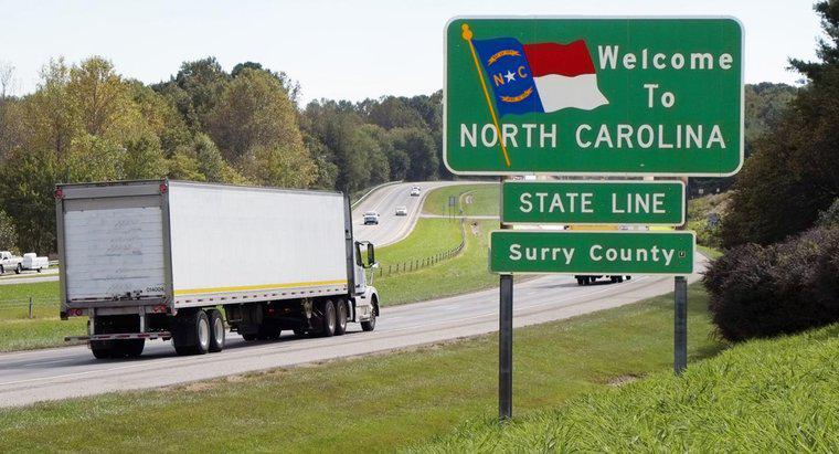Làm thế nào Bắc Carolina có được tên của nó?