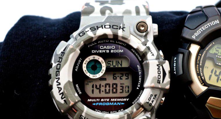 Cách đặt thời gian trên đồng hồ Casio G-Shock