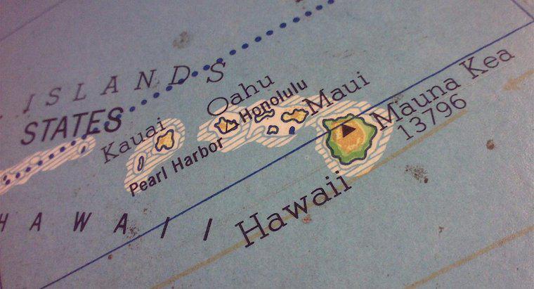 Hawaii nằm ở đâu trên bản đồ?