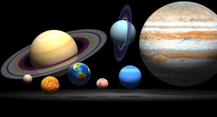Đường kính của các hành tinh là gì?