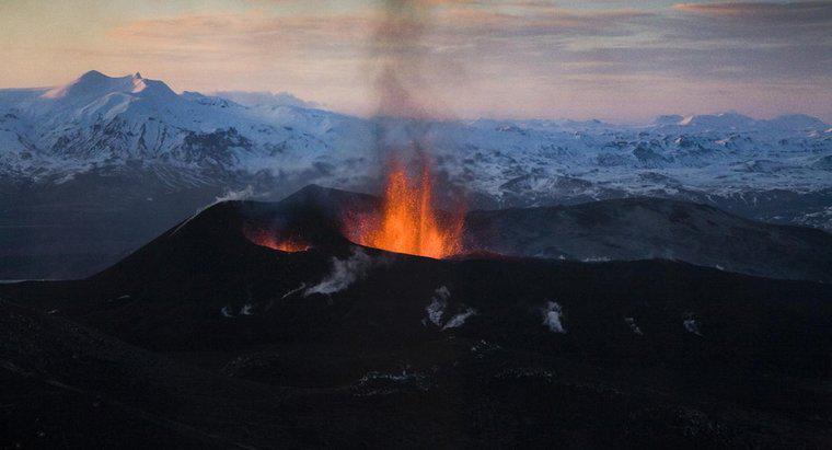 Dãy núi lửa được hình thành như thế nào?