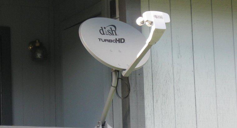 Nơi bạn trỏ đĩa vệ tinh mạng Dish?