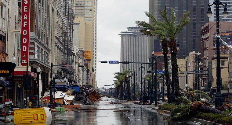 Khu phố New Orleans của Pháp có phải là khu vực bị ảnh hưởng nặng nề nhất bởi cơn bão Katrina?