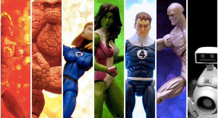 Nhân vật nào tạo nên "Fantastic Four?"