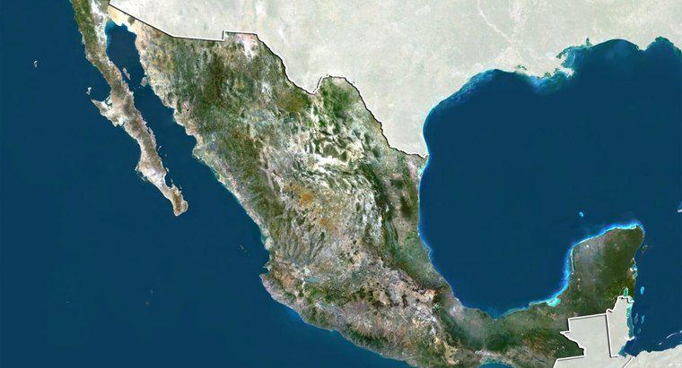 Hai bán đảo được tìm thấy ở Mexico là gì?
