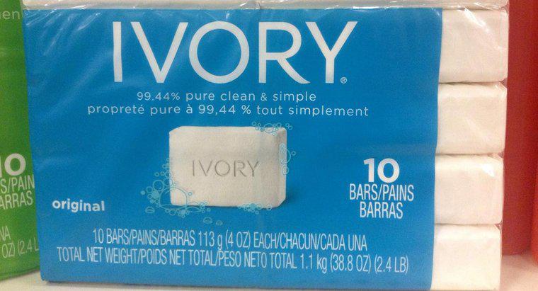 Các thành phần trong xà phòng Ivory là gì?