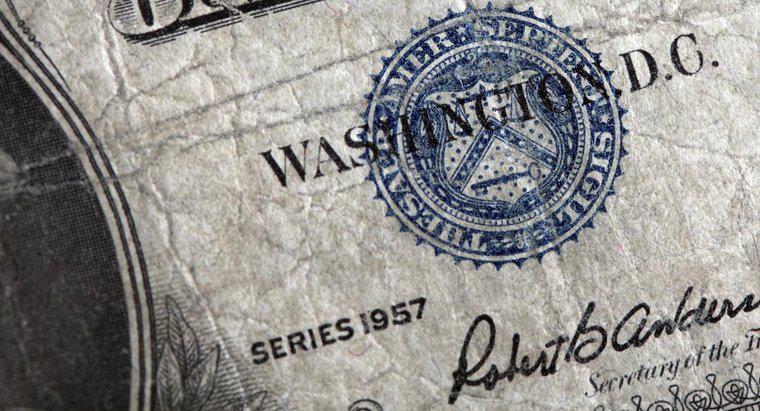 Giá trị của một hóa đơn đô la 1957 là bao nhiêu?