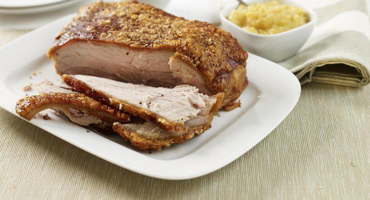 Làm thế nào để bạn nấu ăn thịt lợn cắt lát?