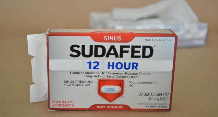 Sự khác biệt giữa Sudafed và Sudafed PE là gì?
