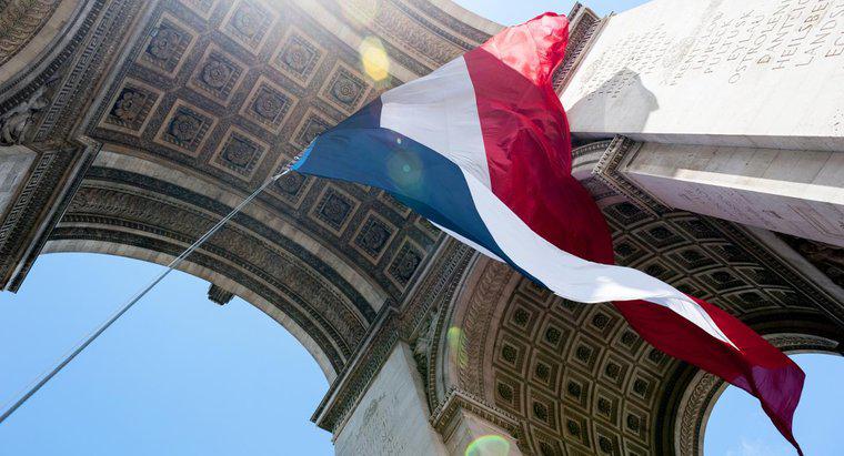 Màu sắc của Quốc kỳ Pháp để làm gì?