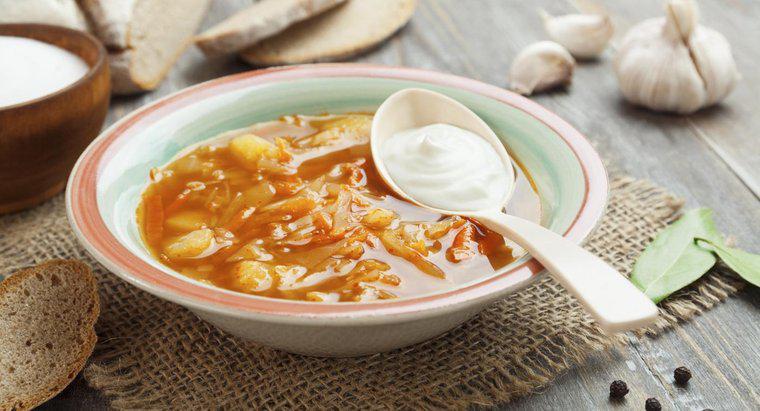 Công thức nấu súp bắp cải của người Do Thái là gì?