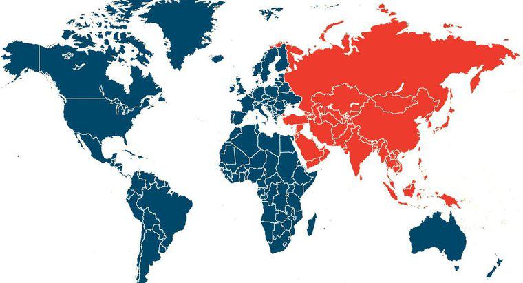 Các quốc gia ở Bắc Á là gì?