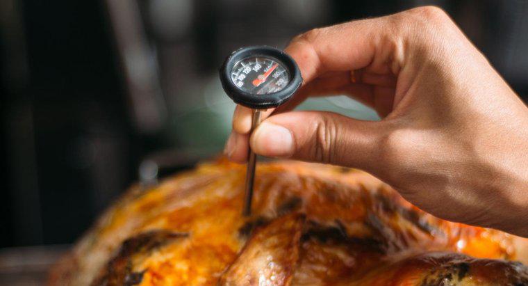 Nhiệt độ nấu ăn được khuyến nghị cho Thổ Nhĩ Kỳ là bao nhiêu?