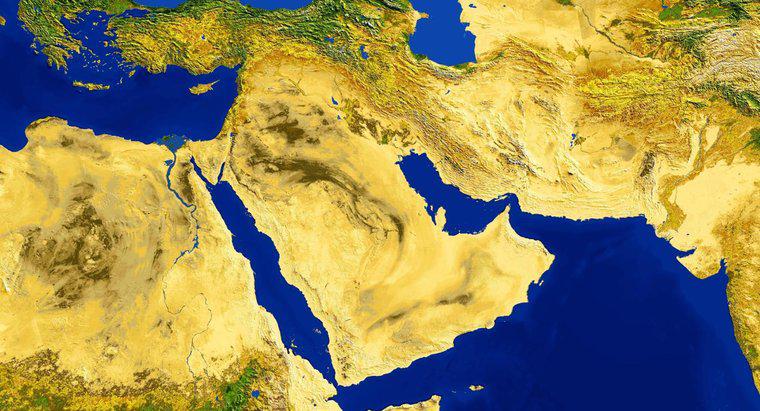 Trung Đông nằm ở đâu?