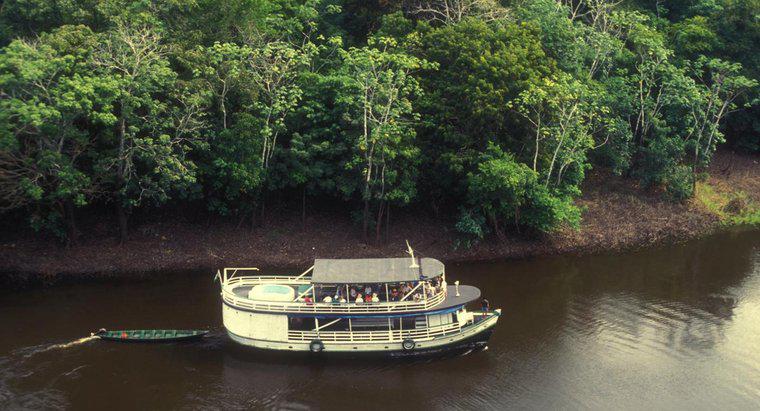 Mọi người sử dụng sông Amazon như thế nào?