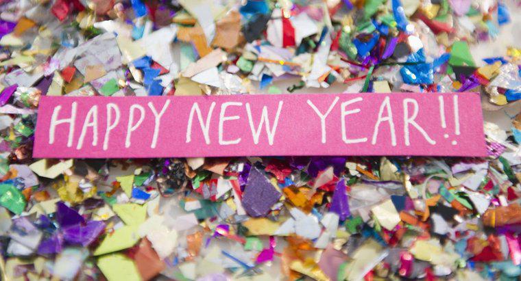 Một số điều ước năm mới cho một thiệp chúc mừng là gì?
