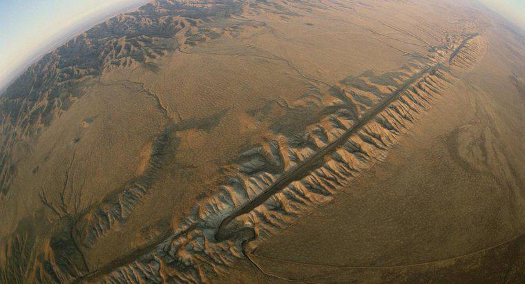 Đứt gãy San Andreas thể hiện loại ranh giới mảng nào?
