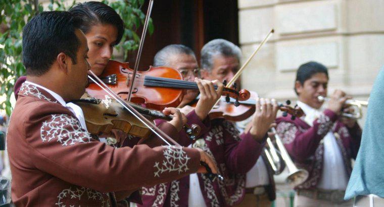 Nhạc cụ nào truyền thống cho ban nhạc Mariachi?