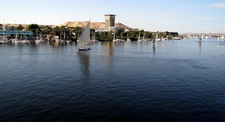 Sông Nile chảy theo hướng nào?