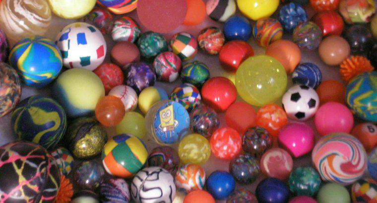 Vật liệu nào được sử dụng trong quả bóng Bouncy?