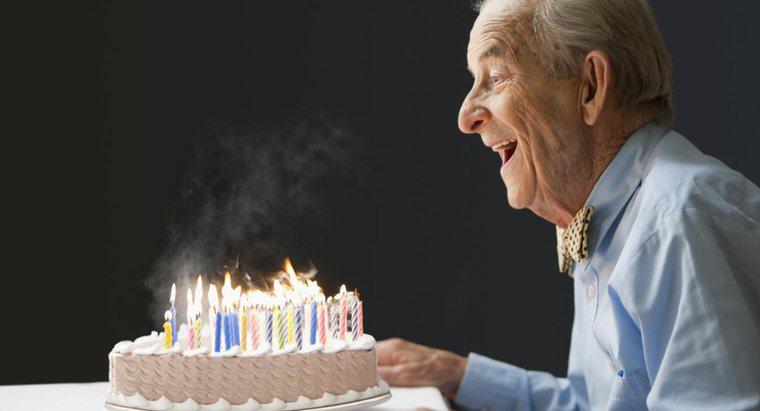 Một số điều ước sinh nhật lần thứ 70 là gì?