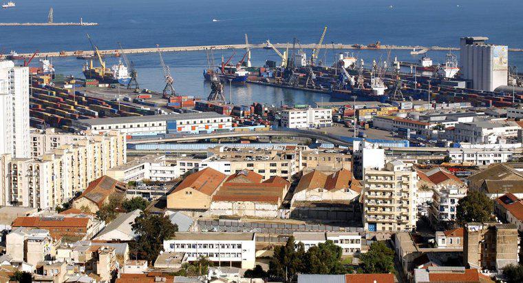 Danh sách các cảng Algeria là gì?
