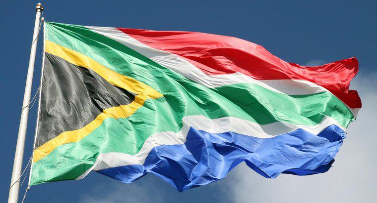 Màu sắc trên lá cờ Nam Phi có ý nghĩa gì?