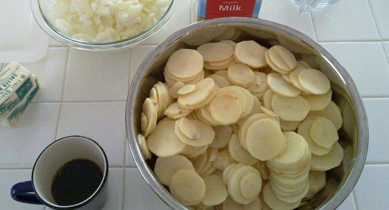 Công thức của Paula Deen cho khoai tây Au Gratin là gì?