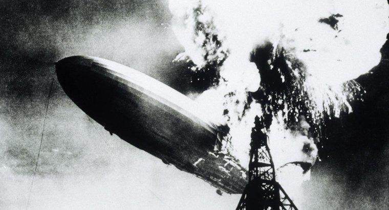 Khí gì đã được sử dụng trong thảm họa Hindenburg?