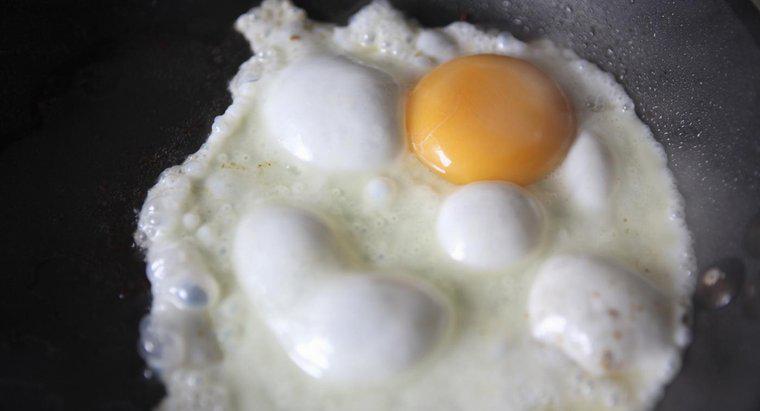 Rán trứng có phải là một thay đổi hóa học không?