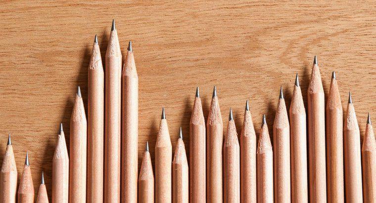 Mật độ của bút chì là gì?