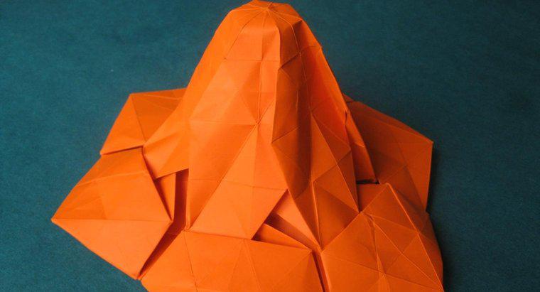 Làm thế nào để bạn tạo ra những ngọn núi từ giấy?