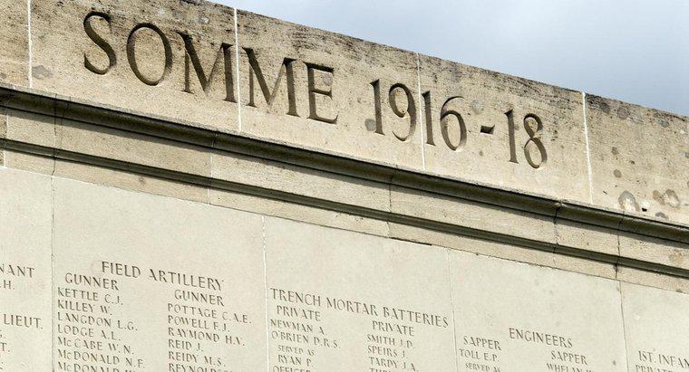 Có bao nhiêu người chết trong trận chiến Somme?