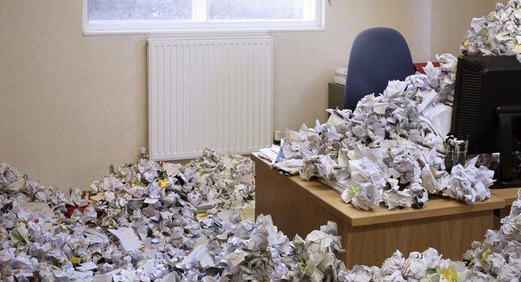 Mất bao lâu để phân hủy giấy?