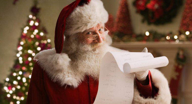 Danh sách tốt đẹp của ông già Noel là gì?