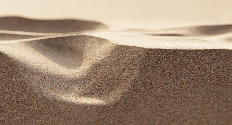 Các tính chất vật lý của cát là gì?